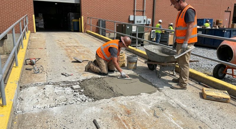 Concrete Ramp Repair in Des Moines, IA