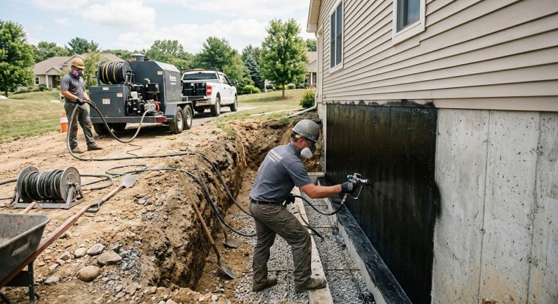 Brick Foundation Sealing in Columbus, OH