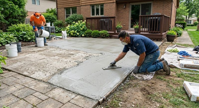 Cement Refinishing in West Des Moines, IA