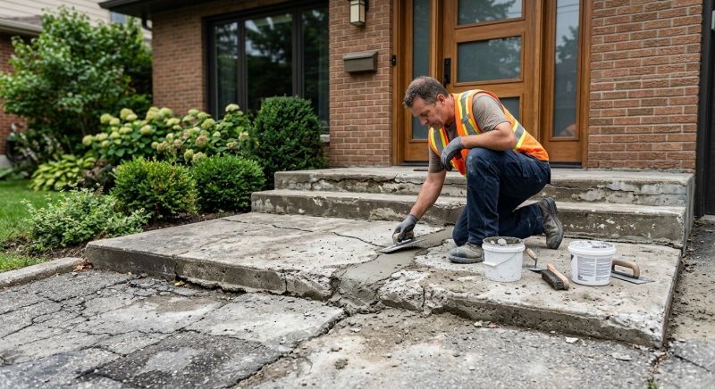 Concrete Ramp Repair in Des Moines, IA