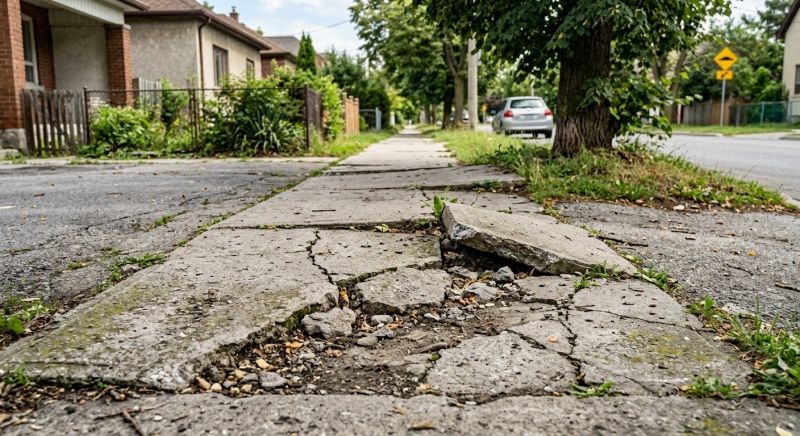 Concrete Sidewalk Repair in Des Moines, IA