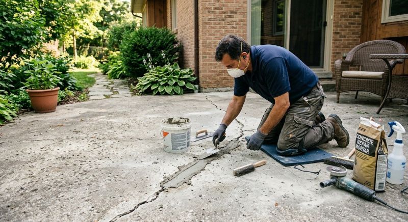 Dumpster Pad Repair in West Des Moines, IA