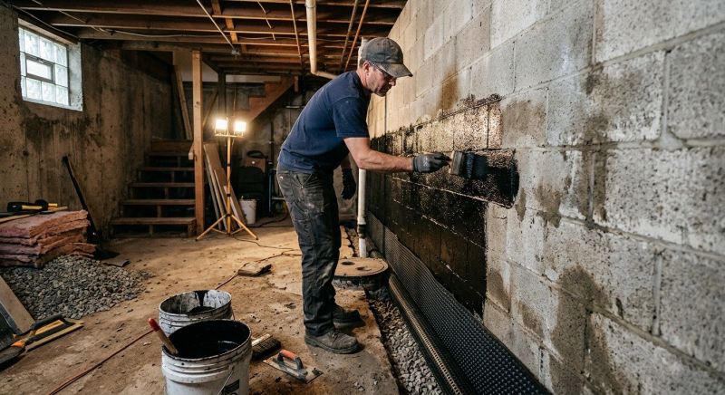 Wet Basement Repair in Tuscaloosa, AL